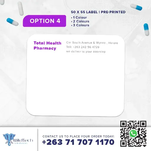 BRANDED THERMAL LABEL 50X55/1000